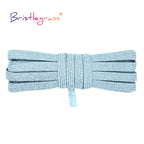 BRISTLEGRASS 2 5 10 Yard Flat Skinny Elastic Cord 1/4" 6mm Latex Rubber Bands Stretch String Notebook Ear Loop Dress Sewing Trim