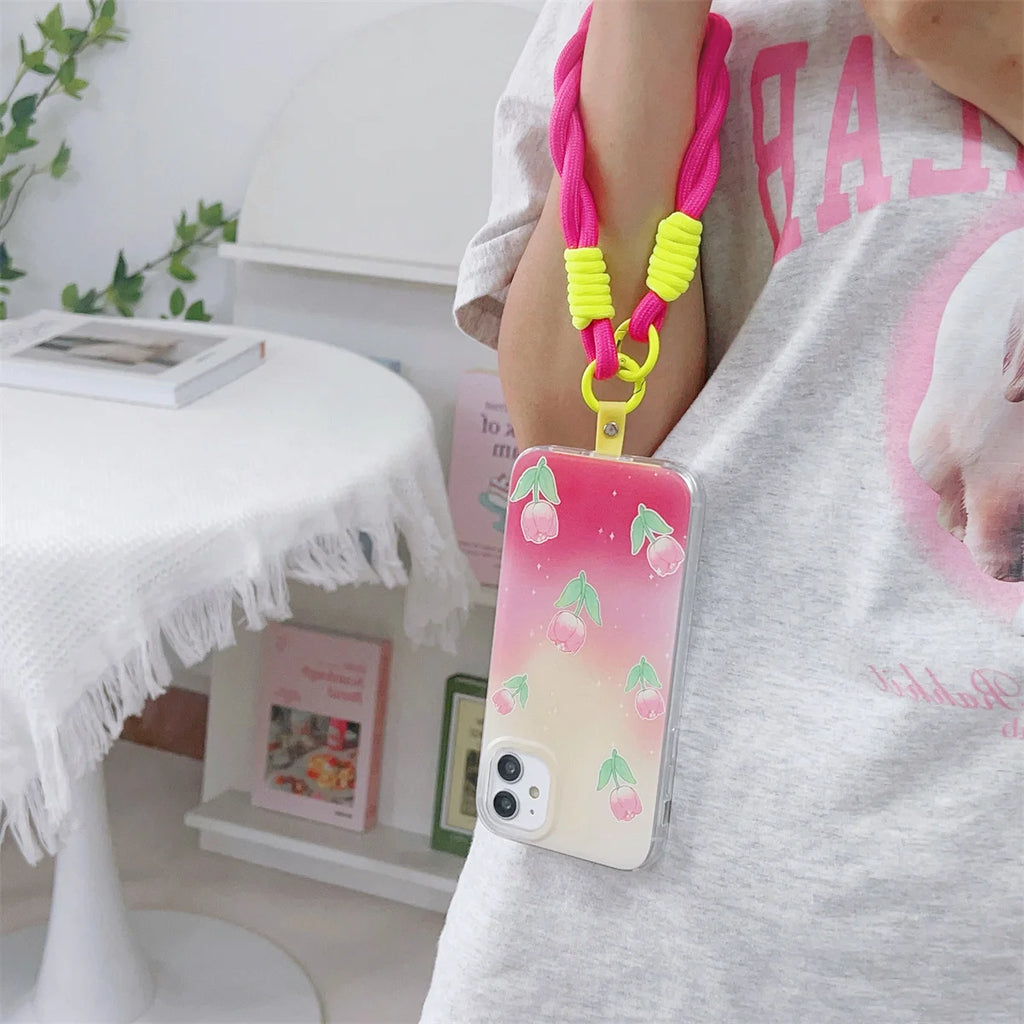 Phone Lanyard Wrist Strap Phone Case Connection Piece Phone Case Universal Accessories Anti slip and Anti fall Portable Pendant