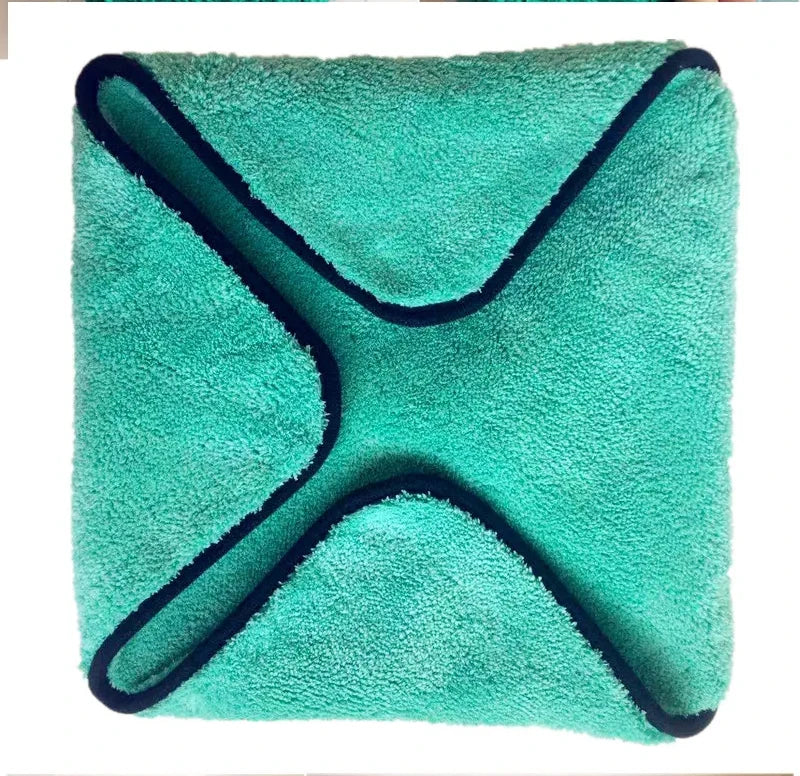 Coral Velvet Towel 80/20 Polyester Brocade Microfiber Long Hair Self-Weight Water Collection Polishing Towel 1200 Grams Of Pumi