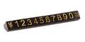 10pcs 9x6mm Adjustable Dollars Number Stand Watch Labels Cube Price Tags