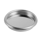 1pc Coffee Blind Filter Basket 51 58mm StainlessSteel Non Pressurized Filter Cup For Backwashing In Semiautomatic Coffee Machine