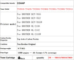 1 Compatible TN 2010 Toner Cartridge For Brother TN2010 DCP-7055 DCP-7055W DCP-7057 HL-2130 HL-2132 HL-2135W Printer