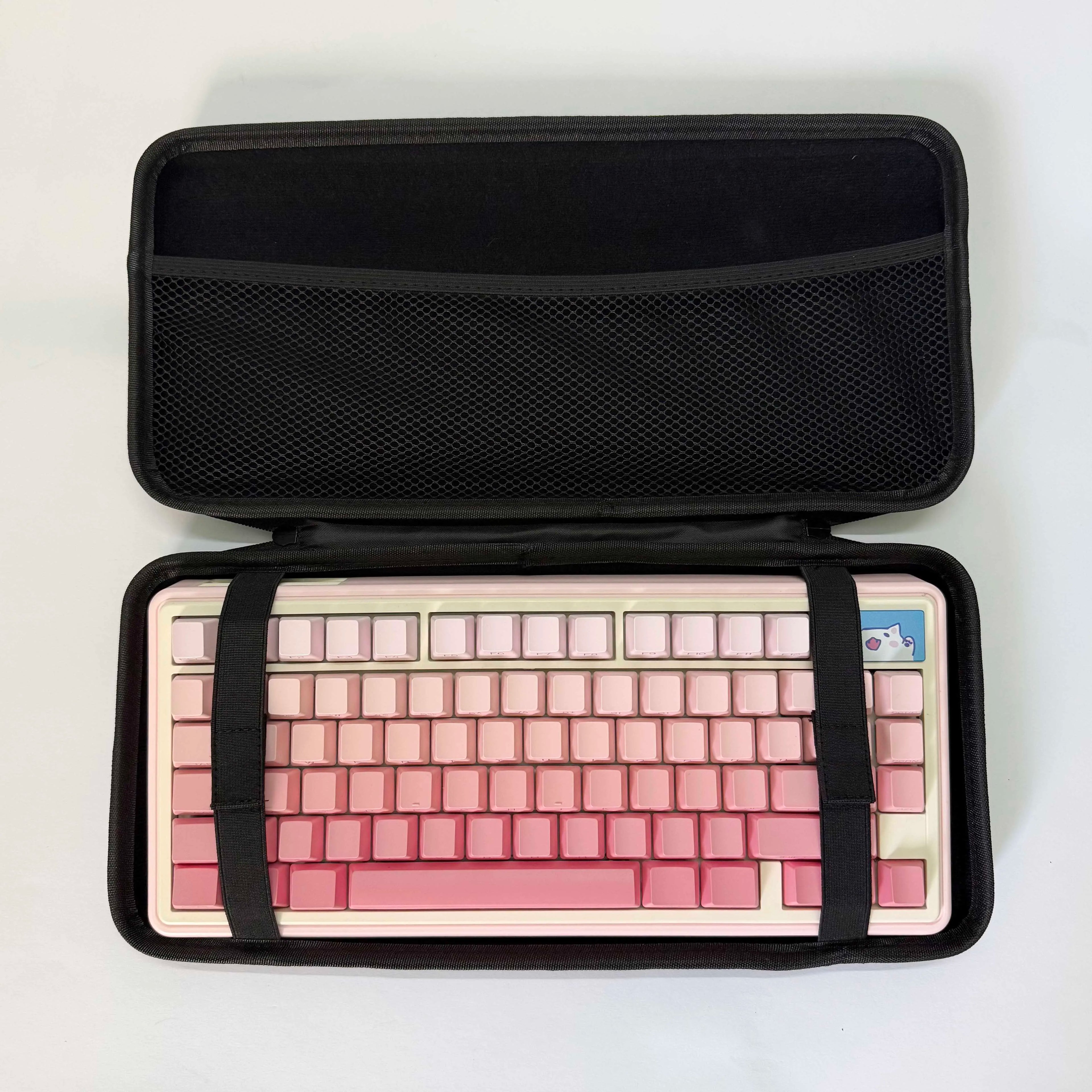 Hard Case Keyboard Storage Bag Grey Black Dustproof Protective Keyboard Box 60 75 80 95 100 Layout Mechanical Keyboard Case
