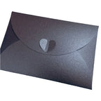 20pcs Colored pearlescent Envelope Thick Cardboard Small Foldable DIY Paper Envelopes Self Locking Buckle Letter Gift Card Cover