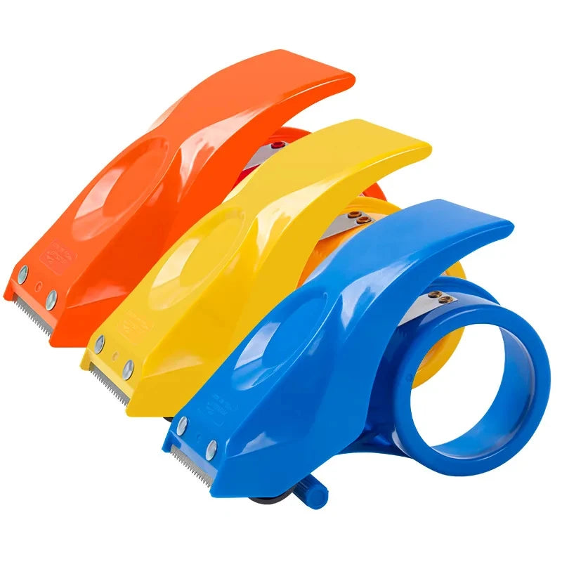 Thickening Wide Adhesive Tape Sealer Transparent Cutter Stationery Holder for Express Logistics Packer Office Stationery