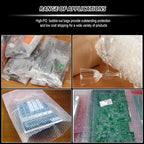 20-100pcs 15x20cm Bubble Mailers Plastic Wrap Envelope White Packing Bags Clear Shockproof Shipping Packaging Bag Film Wholesale
