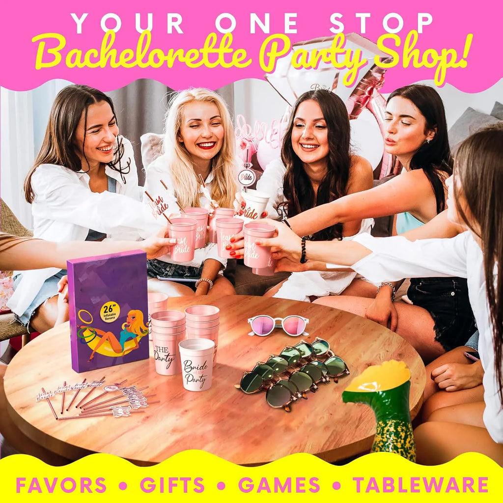 Multi set Bachelorette Party Team Bride Plastic Drinking Cups Bridal Shower Gift Bride to be Hen Party Supplies Wedding Decor