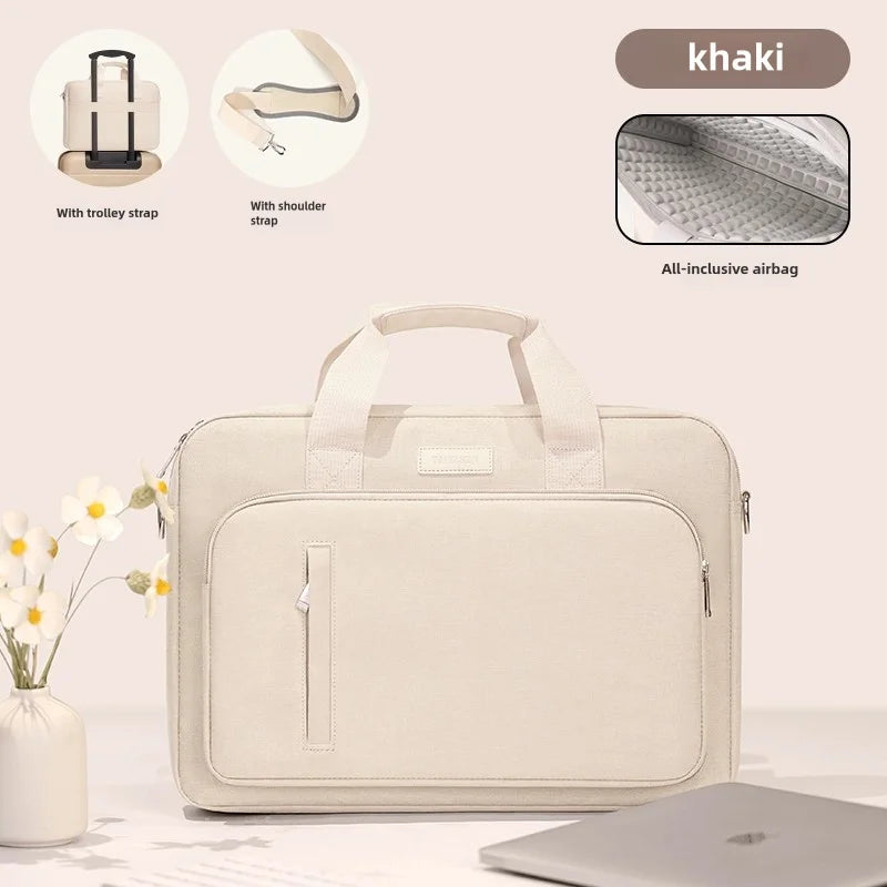 Laptop Bag Case 13.3 14 15.6 17.3 Inch Waterproof Notebook Bag for Macbook Air Pro 13 15 Computer Shoulder Handbag Briefcase Bag