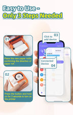 New Photo Printing Machine D2 Mini Printers Thermal Paper Stickers Paper Printer Label Sticker Printer Label Maker Printer