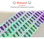 Name Tag Sticker Custom Kawaii Waterproof Adhesive Stationery Decals Personalize First Name Label for Children School Bottle