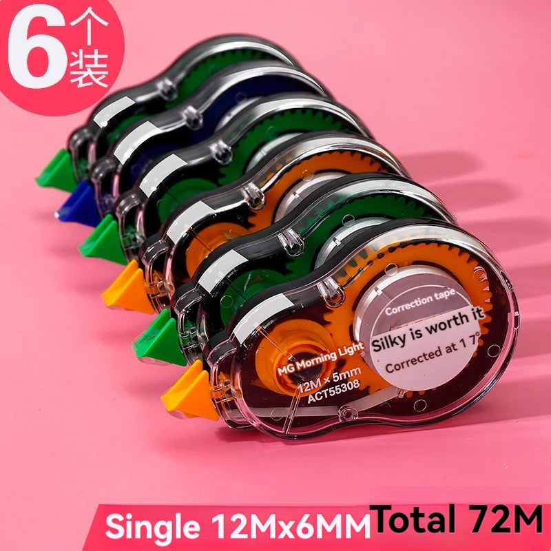 Correction tape large capacity correction tape students junior high school students multifunctional affordable installed 30m70m1