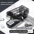 Acrylic Transparent Stapler 360-Degree Rotating Multifunctional Powerful Long Stapler for School And Office Use