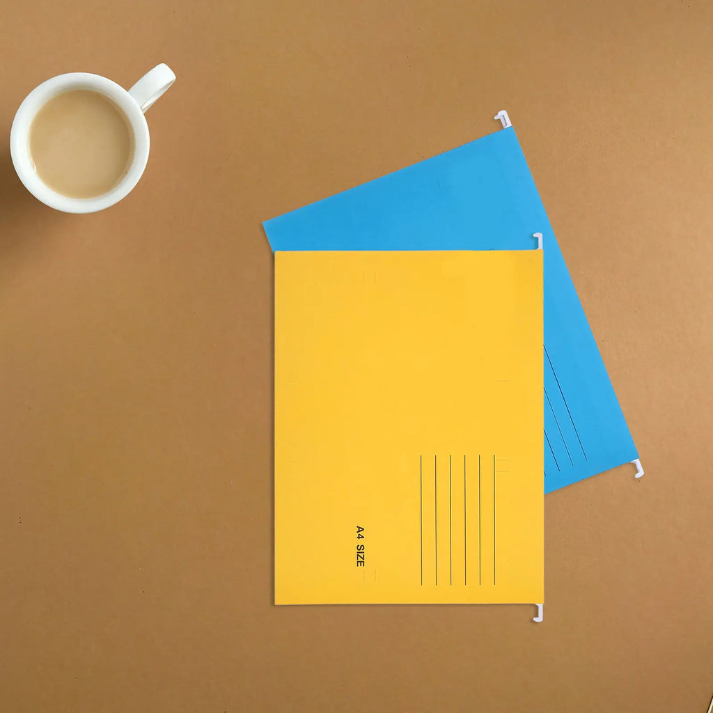 8Pcs Hanging File Folders Convenient Multi Tier Folder for Office School Home Use Colorful Coupon Holder Receipts Folder