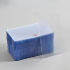 1000pcs Waterproof Hang Tags Transparent Frosted PVC Cards Clothing Hang Tags Price Tag Wear-resistant Durable Thickness 0.27mm