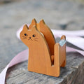 Whale Design Ergonomic Tape Holder For Office Home School Wooden Tape Cutter Desktop Tape Dispenser Animal Shaped Squirrel