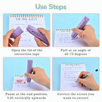 5pcs/box Pen Shaped Correction Tapes Double Sided Adhesive Tape Aesthetic Correction Tape for School Office Supplies