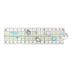 High Quality Folding Ruler Blue Ocean Serie Straight Edge Ruler Flexible and Portable Clearly Marked Scale for School&Office Use