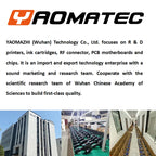 YAOMATEC 2588K+  600DPI 12.7mm  Handheld thermal inkjet Printer Fast Dry Eco Solvent Ink Cartridge