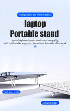 1 Pair Mini Portable Laptop Stand Computer Keyboard Holder Laptop Riser First/Second Gear Adjustment For Notebook Support