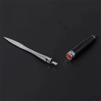 Metal Letter Opener Knife Black Smooth Durable Envelope Cutter for Office Home and Daily Mail Handling Tasks