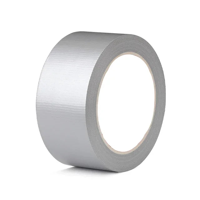Waterproof Strong Adhesive Tape Length 16.4/32.81/65.62ft Silver Duct Tape Heavy Duct for Packing Sealing Moving Lable