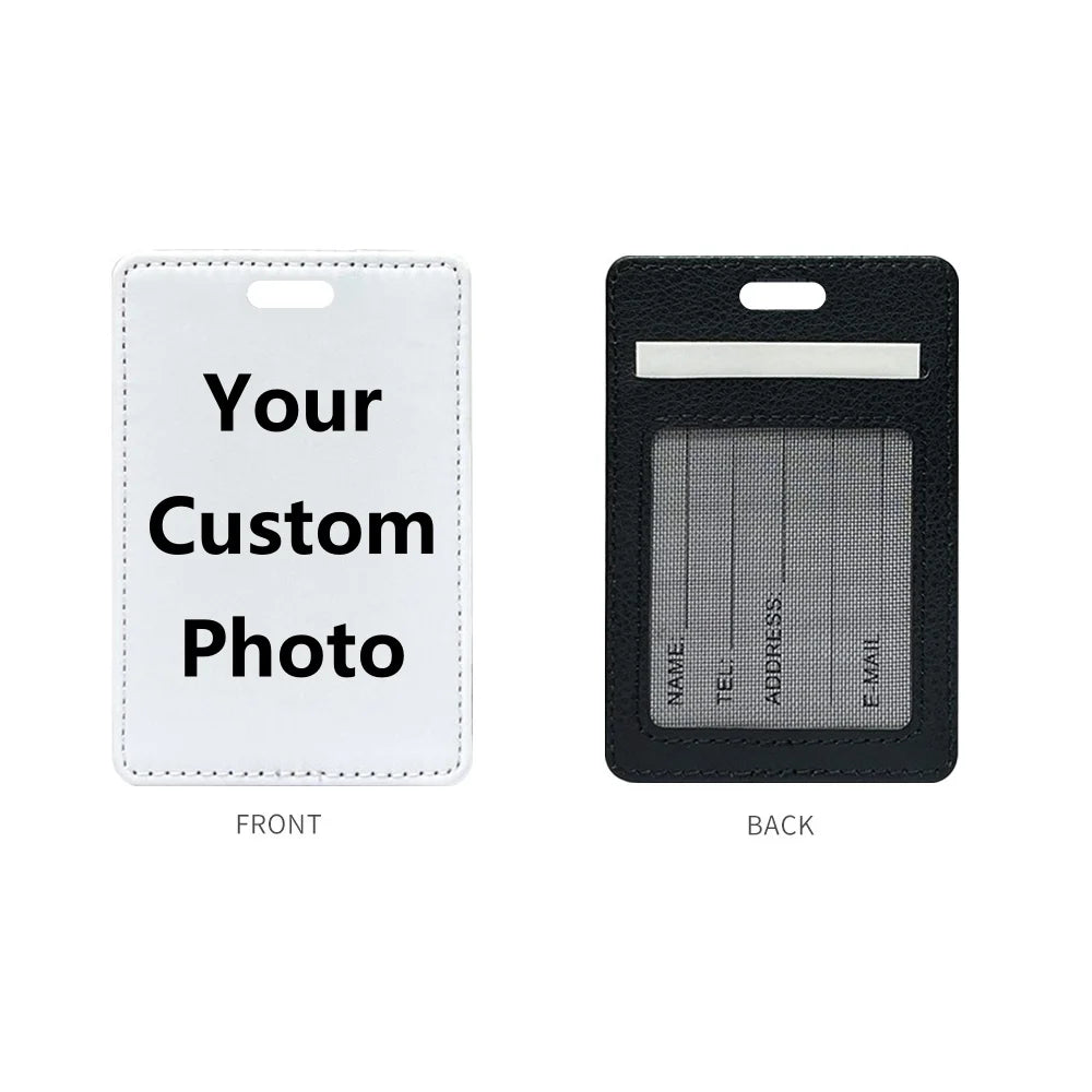 Customized Personalized Leather Luggage Tags And Boarding Pass Tags Free Custom Colorful Pattern Signs A Gift For Friends Family