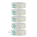 18/12/8mm Transparent Adhesive Tape Pack Tools Stationery Office School Supplies Students Adhesive Tape Packing Present Flower