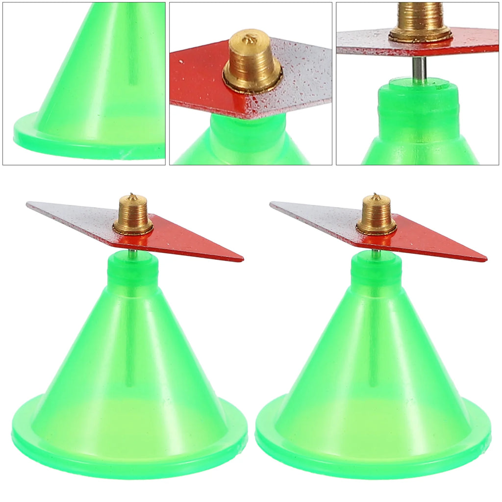 16 Pcs Plastic Small Magnetic Needle Mini Compass Field Teaching Instrument Educational Tool Direction Indicator For Laboratory