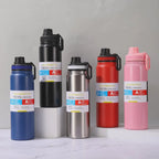 600/800/1000ML Thermos Bottle Stainless Steel Car Thermal Cup Keeps Cold and Heat Thermal Mug Sports Insulated Cup Vacuum Flask