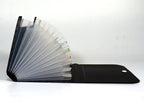 Small File Wallet Receipt Folder A6 Accordion Folder 7-layer 13-layer File Case Waterproof with Self-adhesive Index Tabs