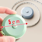 2M Soft Retractable Tape Measure Self-Lock Flexible Ruler for Tailor Sewing Body