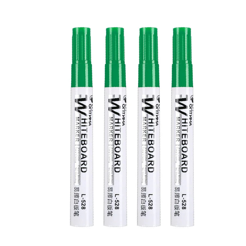4/10 Pcs Set Erasable Magnetic Whiteboard Marker Pen Blackboard Marker Chalk Glass Ceramics Office School Art Marker Stationery