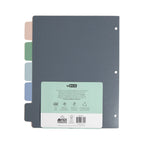 Tab Dividers For Binders, Durable Core Index Pages With Writable Tabs For School Office Organization