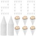 200Pcs Ice Cream Cone Paper Cover Single Use Paper Cone Cup Birthday Party Decor Dog Skye Disposable Tableware Cup Plate