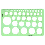 Jewelry Design Template Diamond Gemstone Drafting Ruler Kit Formwork Rulers Professional Designer Tools Supplies T-777-1 T-777-2