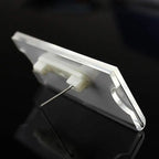 【CPI】10/20/30Pcs Name Tag Blank Name Badges Acrylic Name Tag Holders 70x30mm Insert Blank Acrylic Nameplate