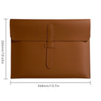 A4 Thick Leather Document Bag, A4 Folder,Business Information Bag, School And Office Supplies, Storage Bag Back To School