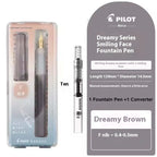 PILOT kakuno Fountain Pen,Multi-Colors Dreamy/Smile Family Series 0.4~0.7mm Nib Writing Calligraphy Pen Perfect Gift For Student