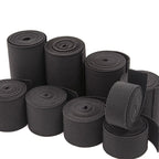 1/2/3/5M 10-80mm Black Elastic Band Nylon Rubber Bands At The Meter Apparel Sewing Bungee Cord Belt Spring Webbing Tape Supplies