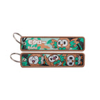Kawaii Japanese Elf Anime Embroidery Key Fobs Key Tag Motorcycles Cars Backpack Chaveiro Keychain Fashion Keyring Friends Gifts