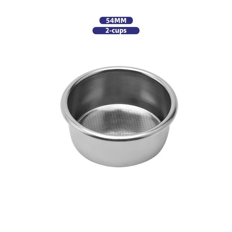 Coffee Filter Basket 51mm 54mm 58MM Stainless Steel Replacement For Bottomless Portafilter Espresso Tools Barista Accessories