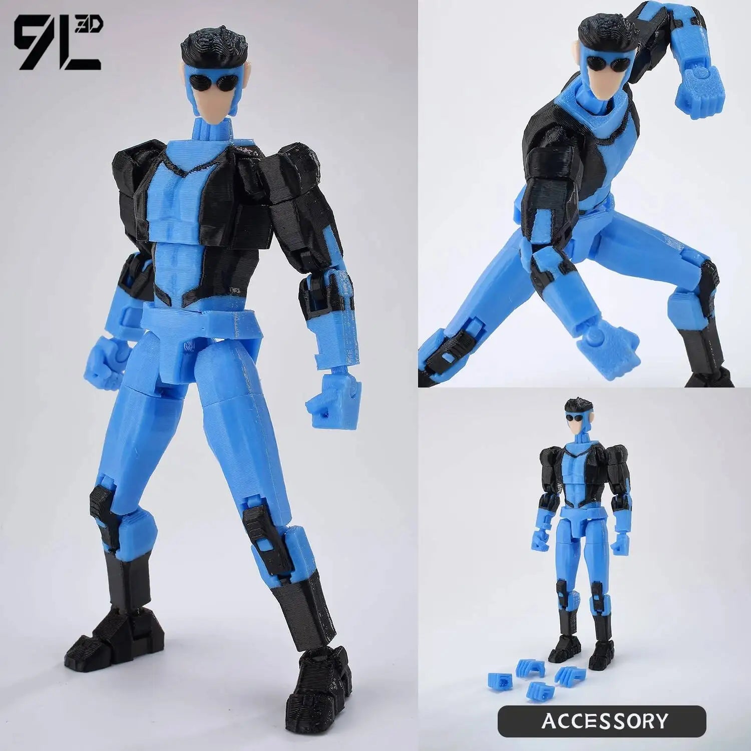 9L3D Printe Dummy13 T13 Unbeatable Mark Grayson Bulletproof Mark Grayson Action Figure Anime Collectible Model Toy For Kids Gift