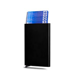 Anti Rfid Blocking Protected Magic Men ID Credit Card Holder Wallet Men Women Metal Business Bank CreditCard Cardholder Case