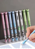4 Pieces Lytwtw's Cartoon Cute Kawaii Capybara Unicorn Erasable Pen Creative School Office Gel Pens Suppliies Stationery