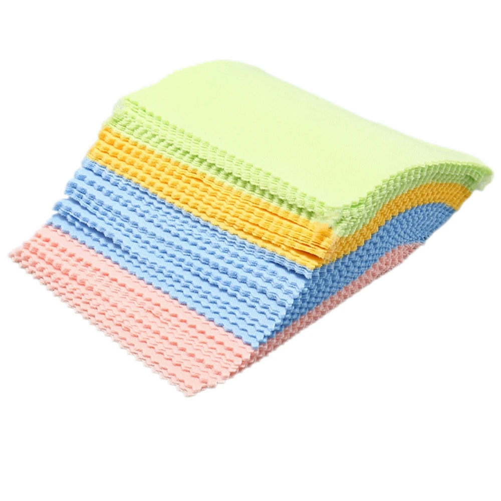 10 Pcs 150*175mm Microfiber Glasses Cleaner Microfiber Glasses Cleaning Cloth For Lens Phone Screen Cleaning Wipes Eyewear