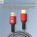 MINGCVIL 48Gbps HDMI-compatible Cable 8K 60Hz 1m 2m 3m 5m HDMI-compatible 2.1 Cable 4K 120Hz HDR 3D Effect Video for HDTV PC
