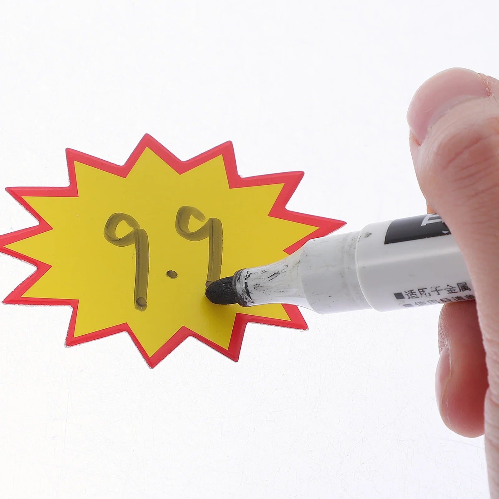 200pcs Price Tags Blank Sale Signs Retail Store Advertising Paper Labels Supermarket Display Blank Label Tag s(Note:7x5cm)