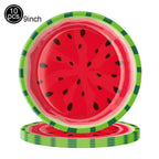 Watermelon Party Tablecloth Plastic TableCover One in a Melon Theme Girl Birthday Decoration 1st 2nd 3th Birthday Party Supplies