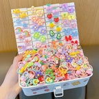 20-50 Pieces/Set Rubber Band for Children Cartoon Hair Band New Sweet Baby Hair Rope Hair Accessories No packaging
