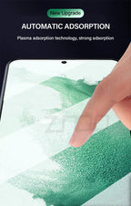 2PCS Tempered Glass For Samsung Galaxy S21 S22 S23 Plus S24 FE S25 S26 Ultra S25edge Screen Protector Fingerprint Unlocking